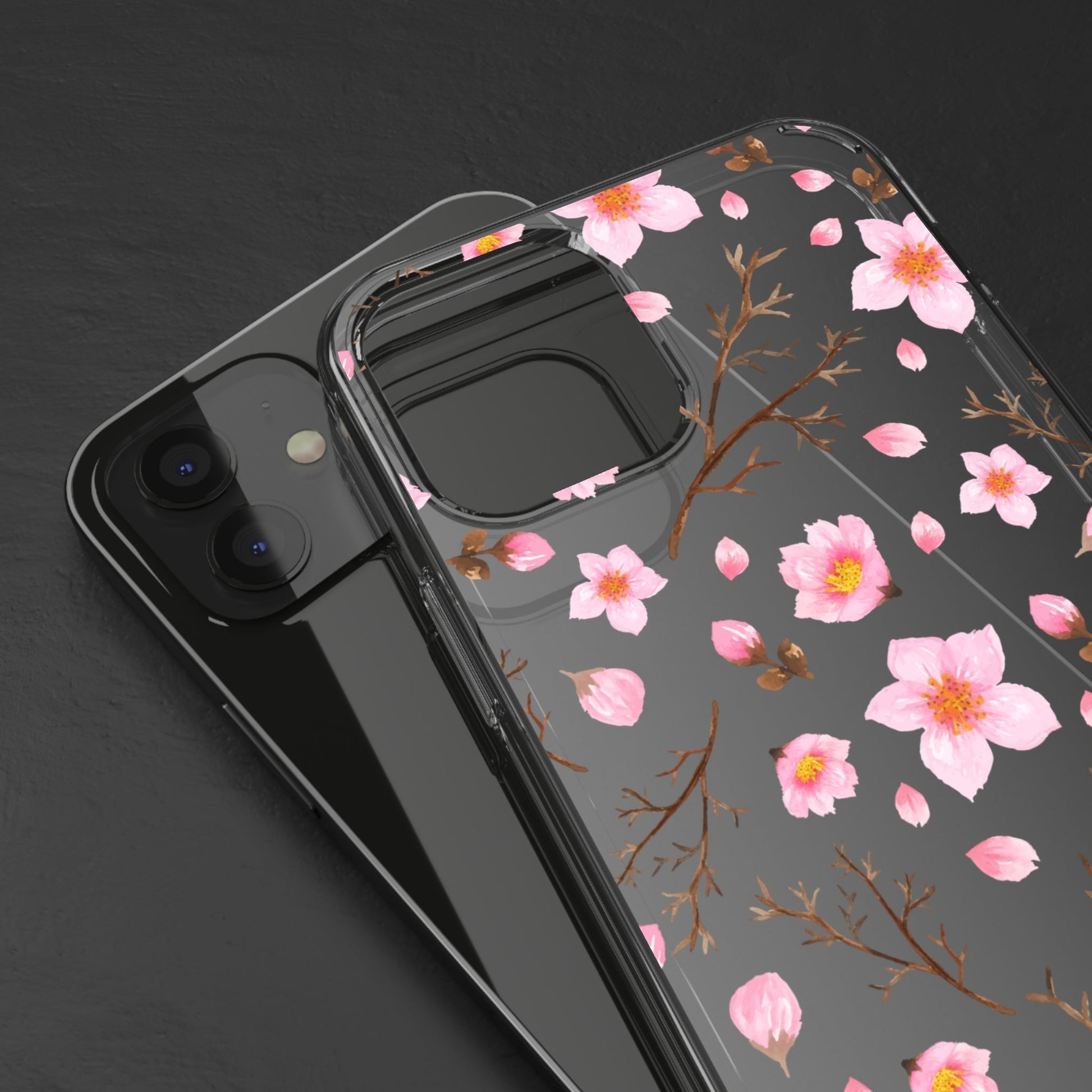 Springy Pink red floral print Mobile cover | Phone caseSush Dopamine Decor