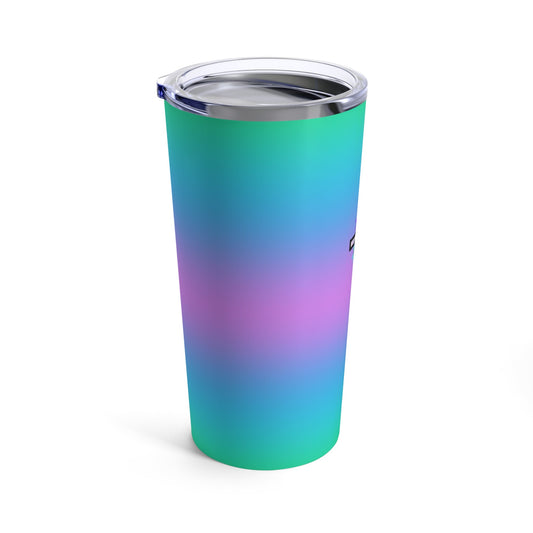 Turquoise Purple Gradient Tumbler 20ozSush Dopamine Decor