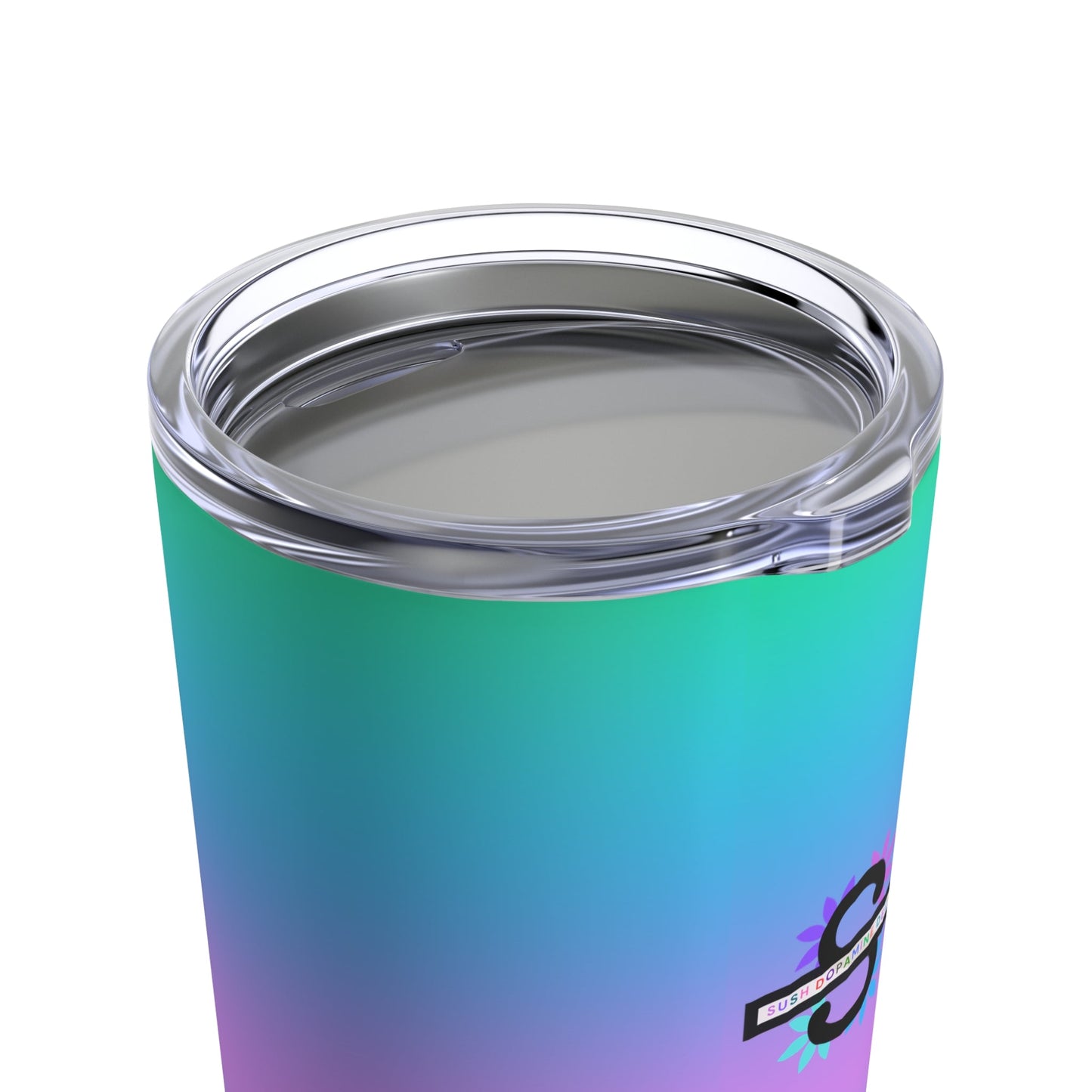 Turquoise Purple Gradient Tumbler 20ozSush Dopamine Decor