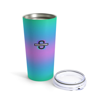 Turquoise Purple Gradient Tumbler 20ozSush Dopamine Decor