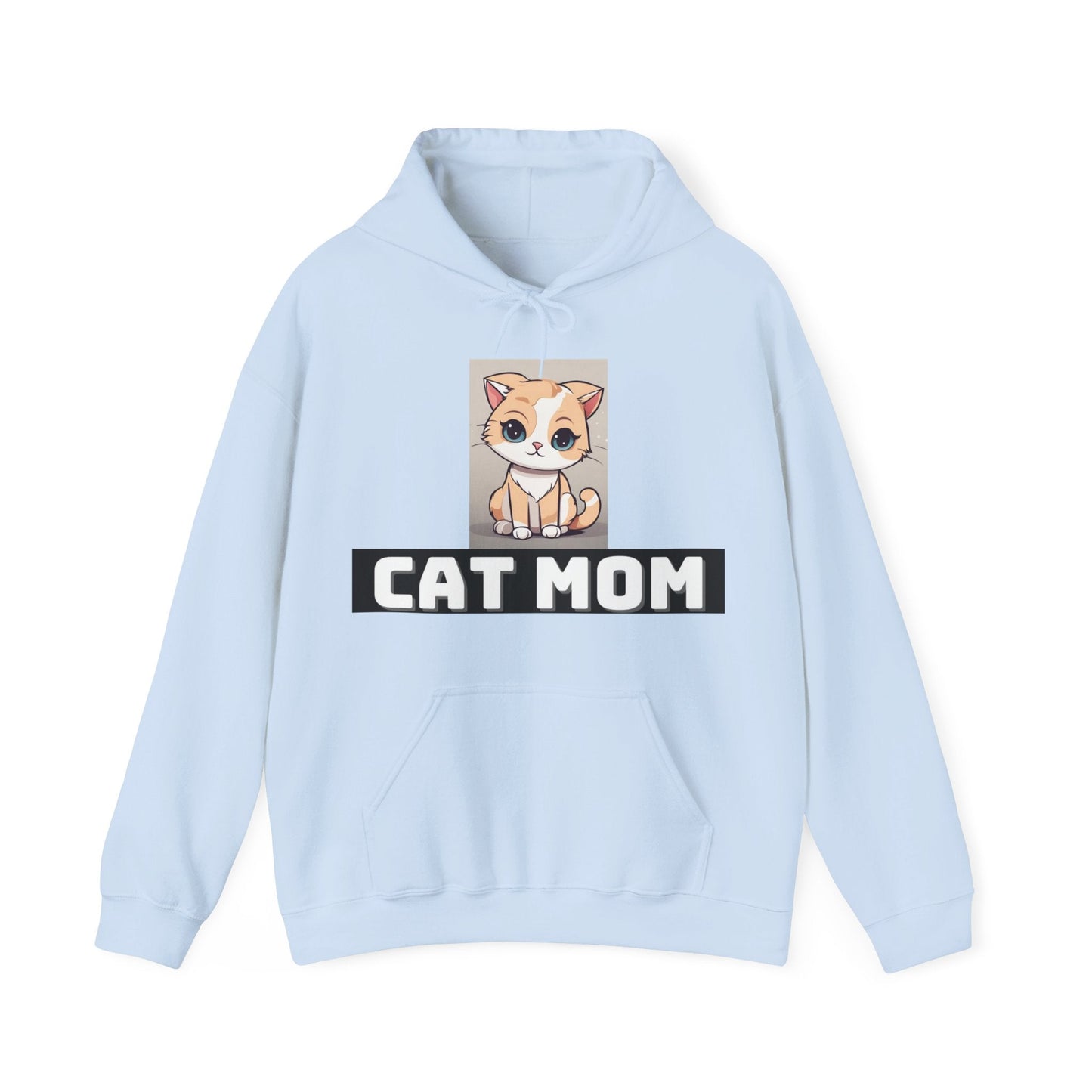 Unisex Heavy Blend™ Hooded Sweatshirt - CAT MOMSush Dopamine Decor