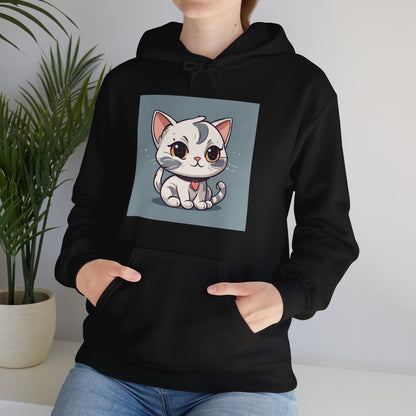 Unisex Heavy Blend™ Hooded Sweatshirt - cute cat hoodieSush Dopamine Decor