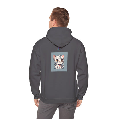 Unisex Heavy Blend™ Hooded Sweatshirt - cute cat hoodieSush Dopamine Decor