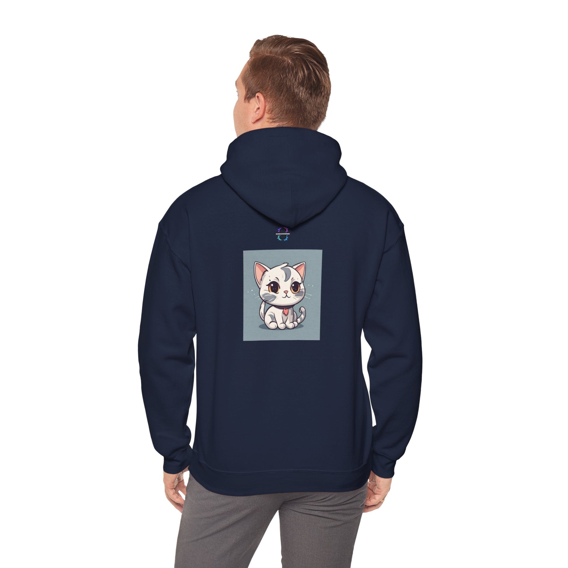 Unisex Heavy Blend™ Hooded Sweatshirt - cute cat hoodieSush Dopamine Decor