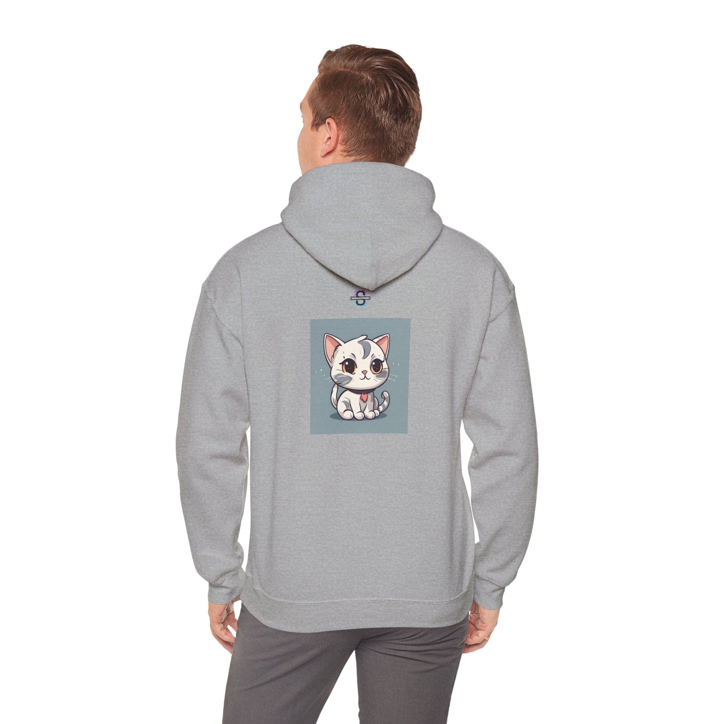 Unisex Heavy Blend™ Hooded Sweatshirt - cute cat hoodieSush Dopamine Decor