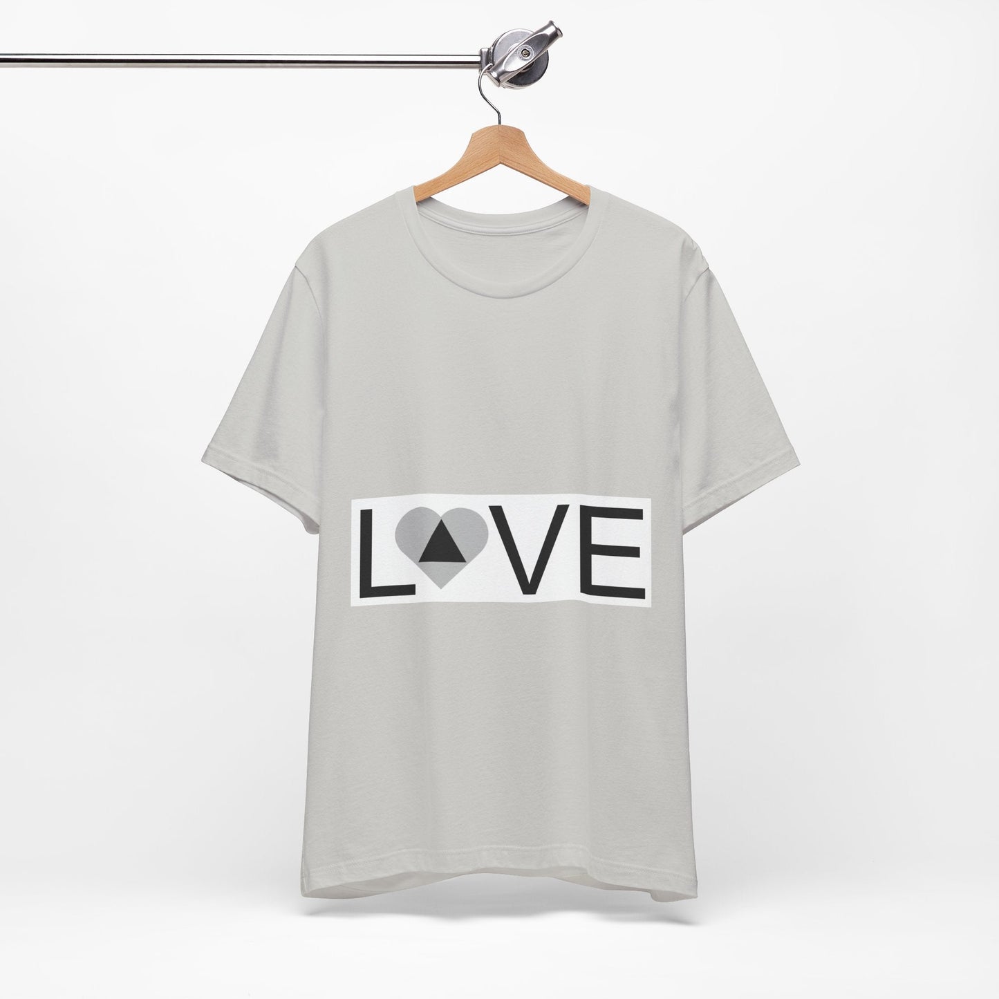 Unisex Jersey Short Sleeve Love T - shirt | TeeSush Dopamine Decor