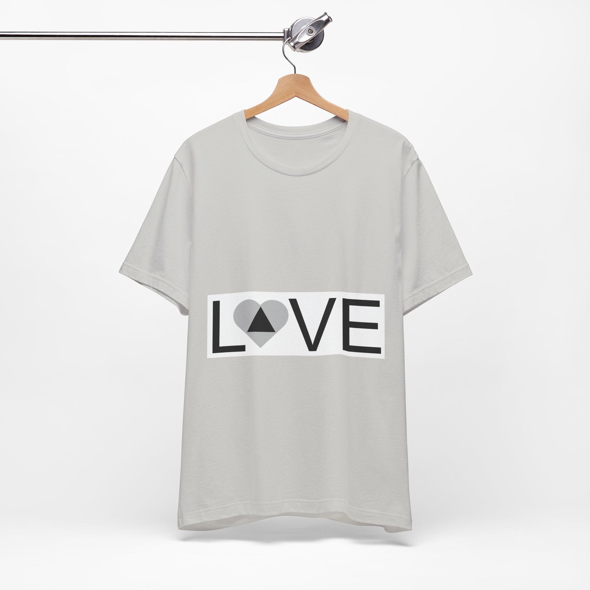 Unisex Jersey Short Sleeve Love T - shirt | TeeSush Dopamine Decor