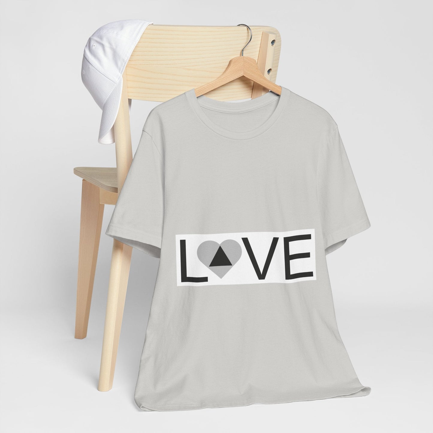 Unisex Jersey Short Sleeve Love T - shirt | TeeSush Dopamine Decor