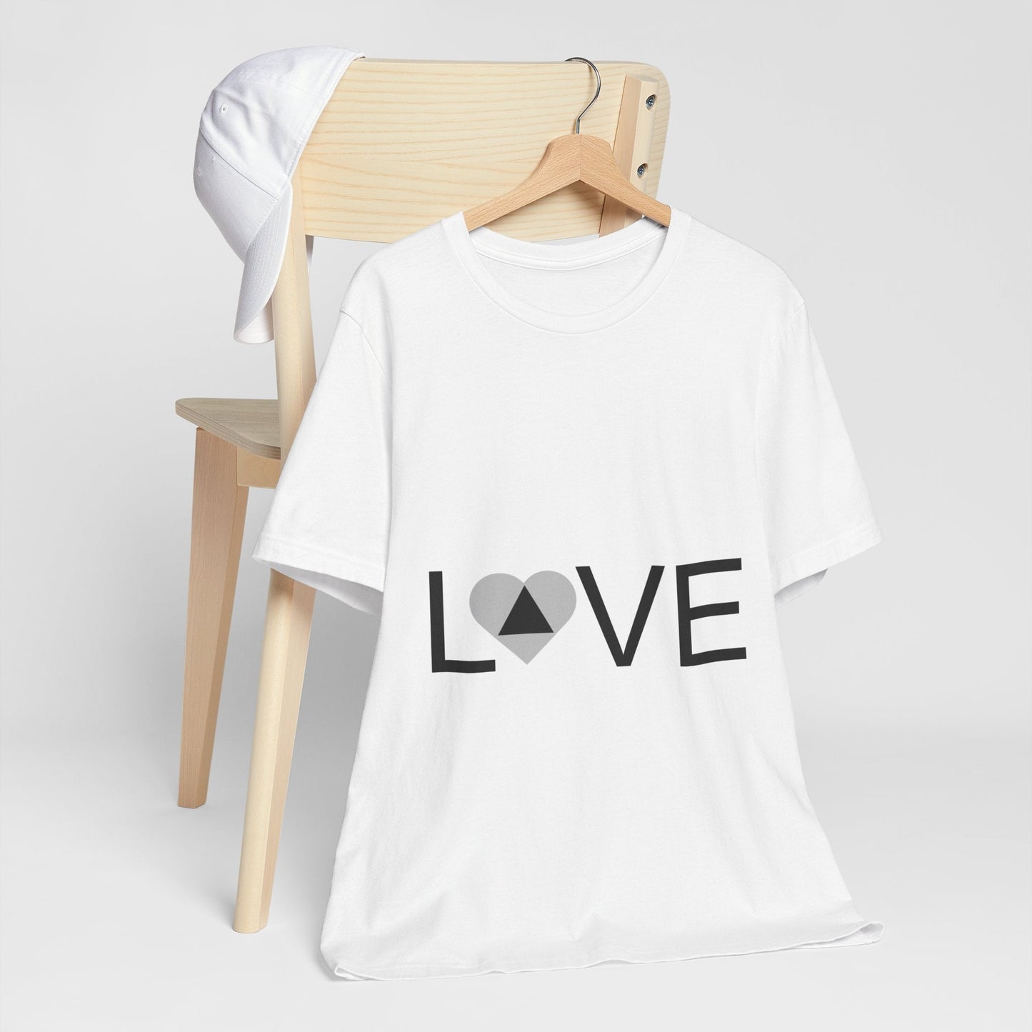 Unisex Jersey Short Sleeve Love T - shirt | TeeSush Dopamine Decor