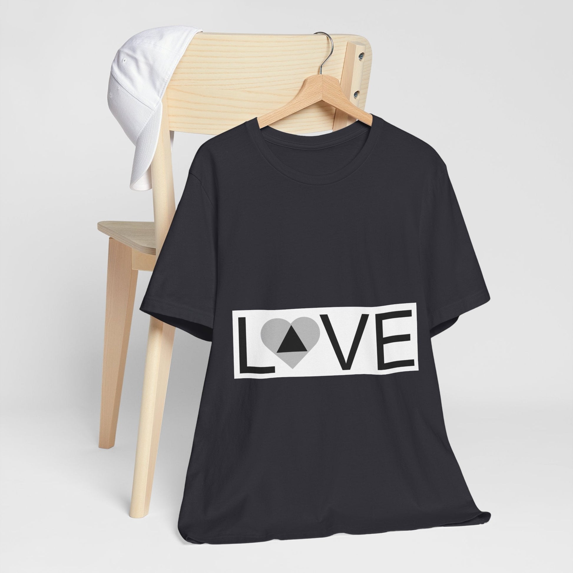 Unisex Jersey Short Sleeve Love T - shirt | TeeSush Dopamine Decor