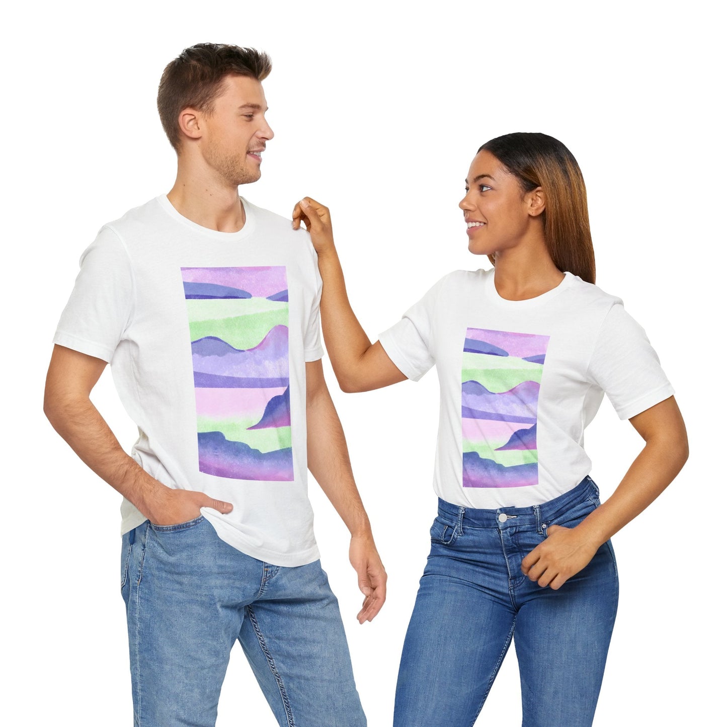 Unisex Jersey Short Sleeve Tee | T - shirtSush Dopamine Decor