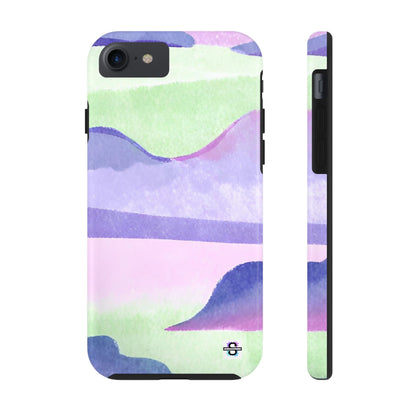 Vibrant Defenders: Amazing Pink Green Purple Blue Tough Phone Case | Mobile coversSush Dopamine Decor