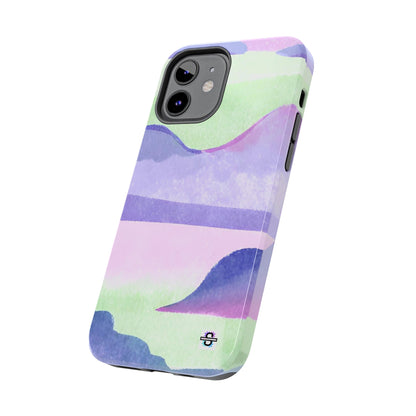 Vibrant Defenders: Amazing Pink Green Purple Blue Tough Phone Case | Mobile coversSush Dopamine Decor