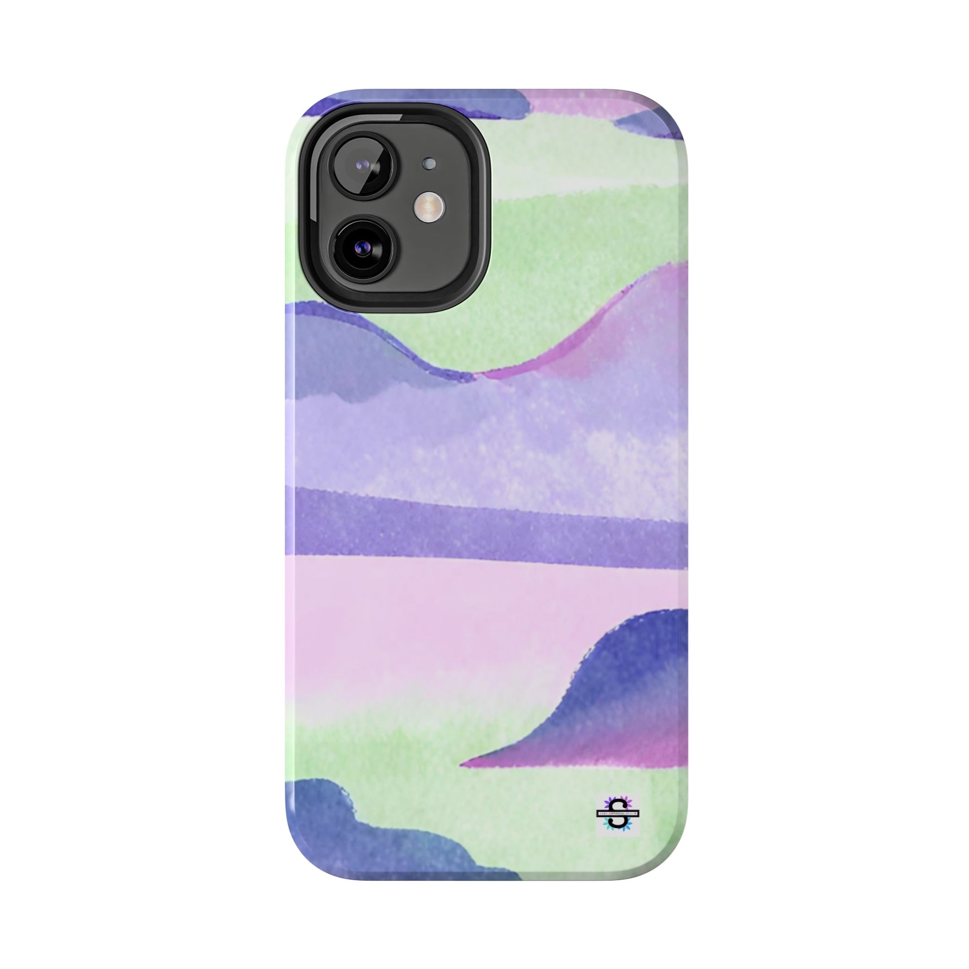 Vibrant Defenders: Amazing Pink Green Purple Blue Tough Phone Case | Mobile coversSush Dopamine Decor