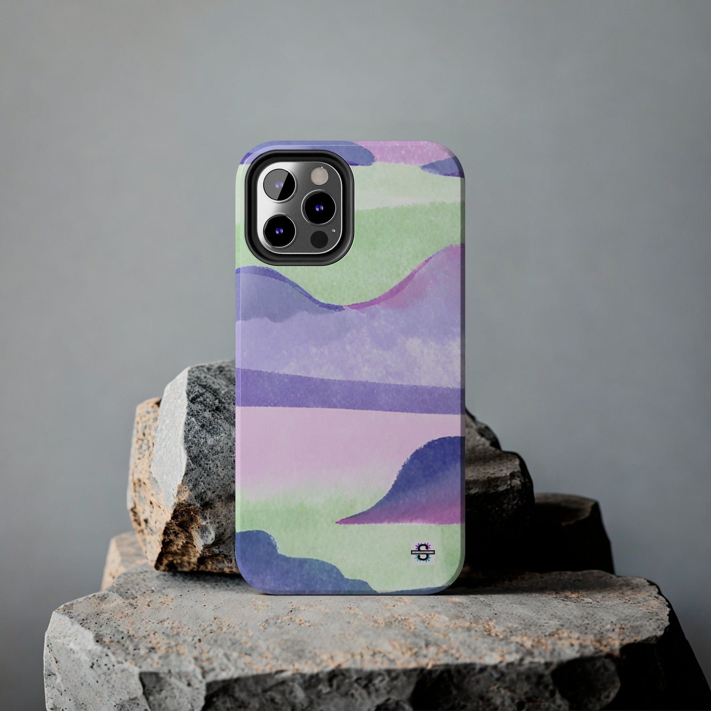 Vibrant Defenders: Amazing Pink Green Purple Blue Tough Phone Case | Mobile coversSush Dopamine Decor