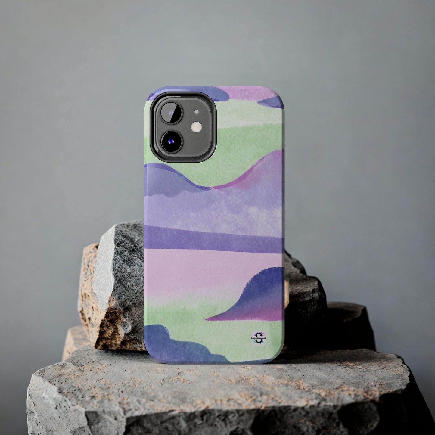 Vibrant Defenders: Amazing Pink Green Purple Blue Tough Phone Case | Mobile coversSush Dopamine Decor