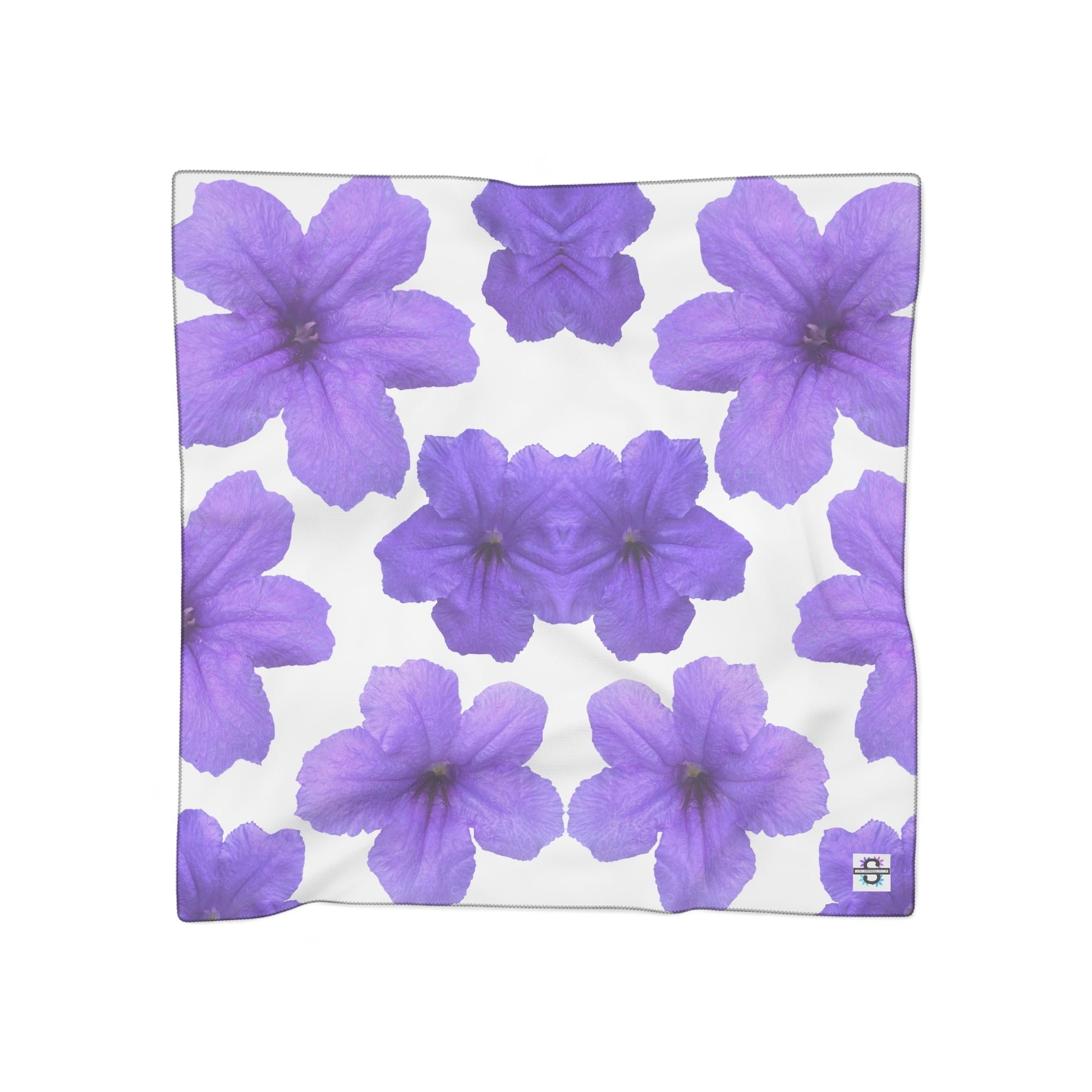 Violet floral scarfSush Dopamine Decor