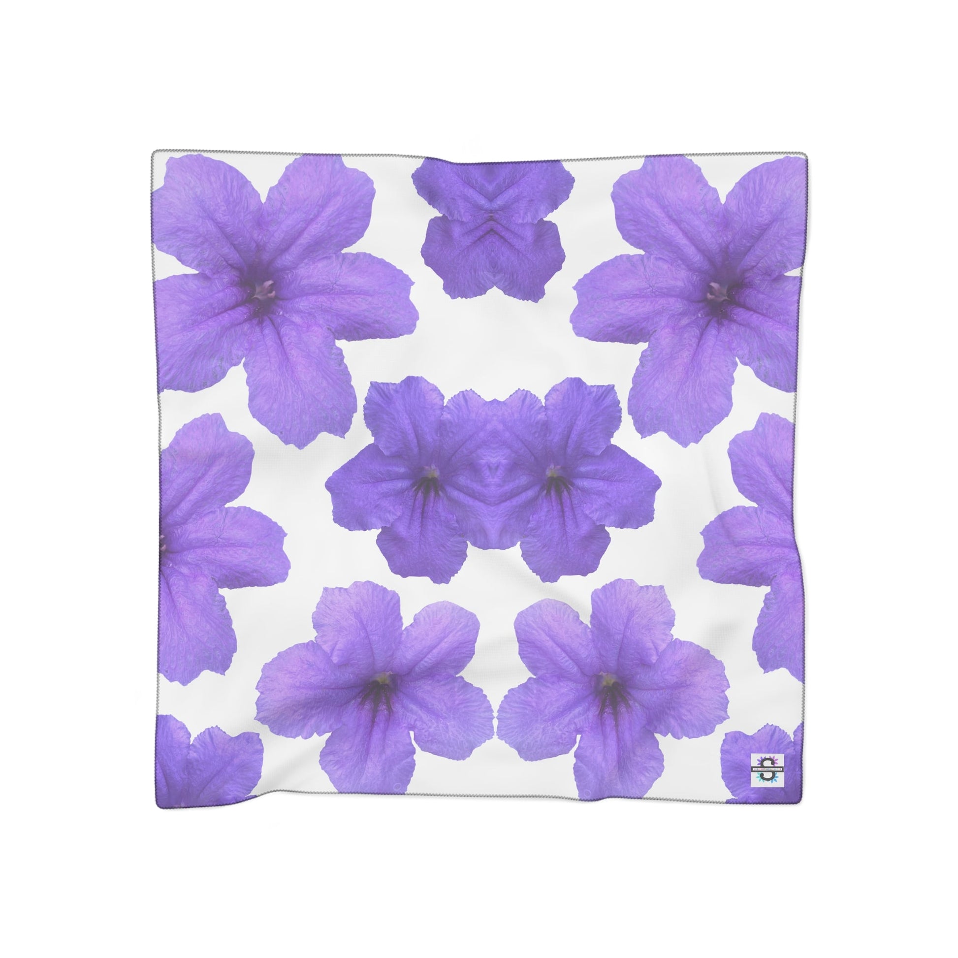 Violet floral scarfSush Dopamine Decor