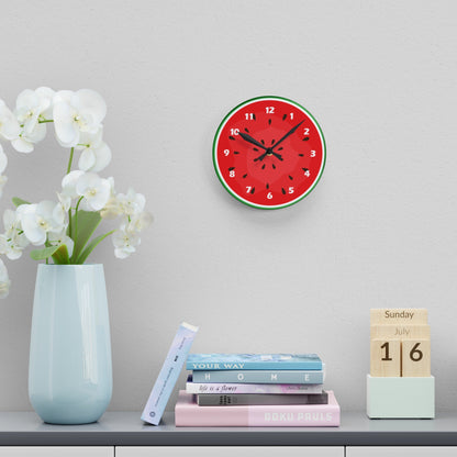 Watermelon Wall ClockSush Dopamine Decor