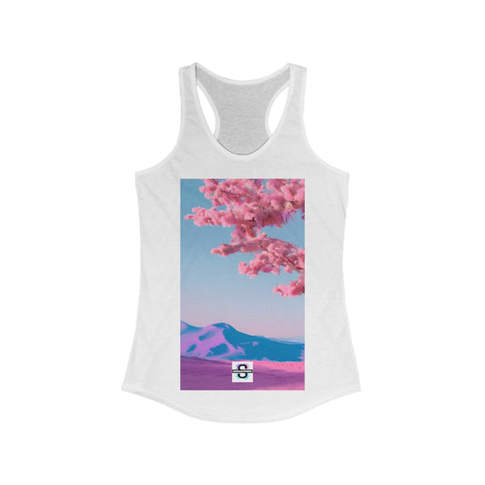 Women's Ideal Racer Back Tank - Top | ApparelsSush Dopamine Decor