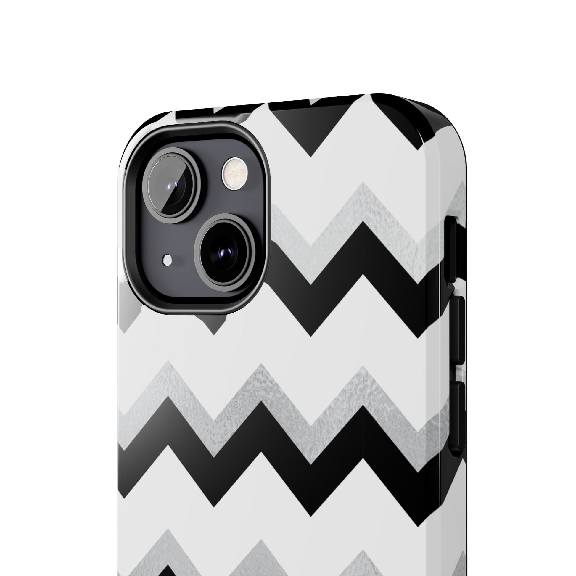 Zig Zag Black and White Phone Case | Mobile CoverSush Dopamine Decor