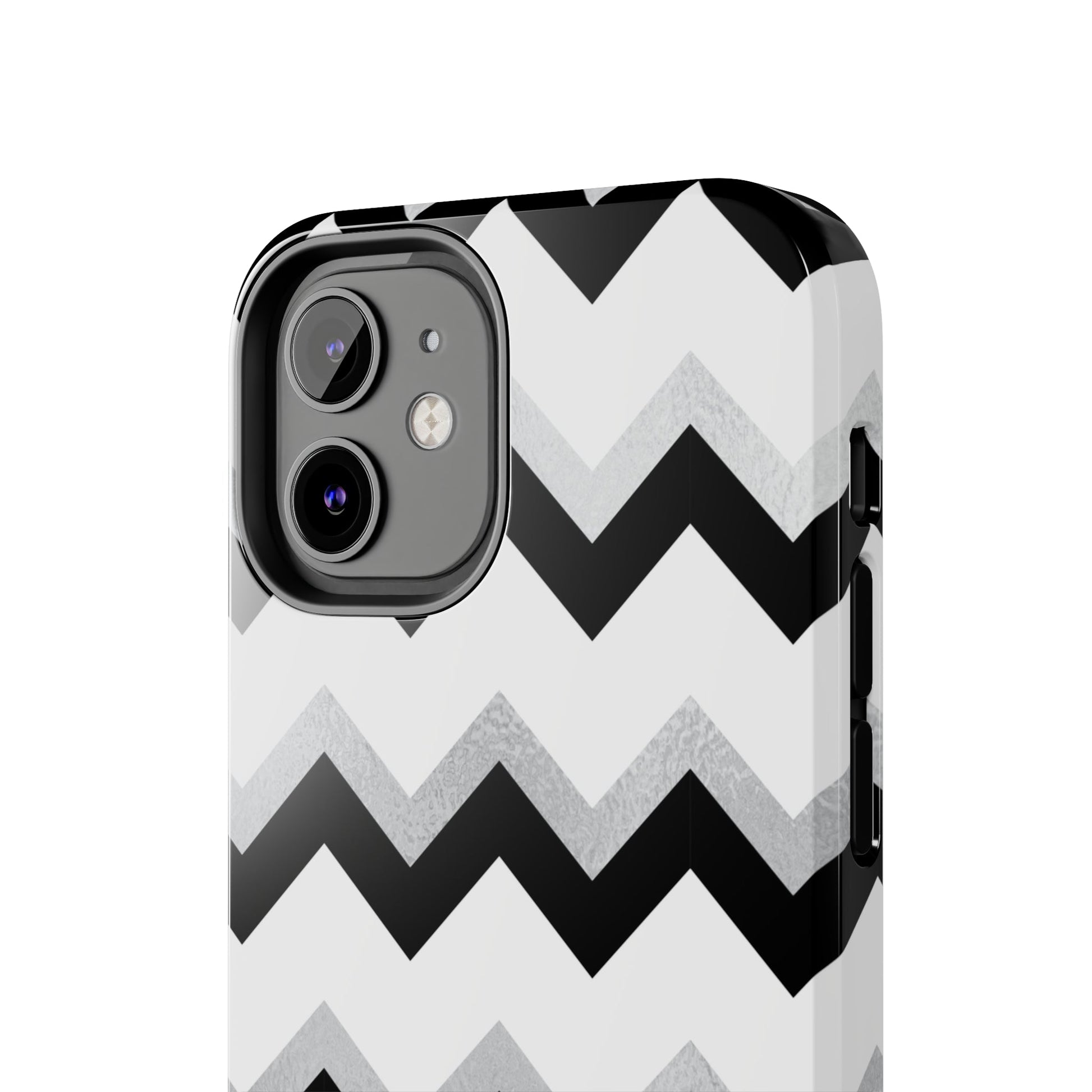 Zig Zag Black and White Phone Case | Mobile CoverSush Dopamine Decor